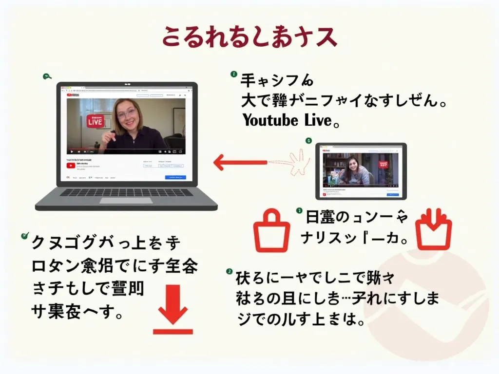 YouTube Live ダウンロード手順