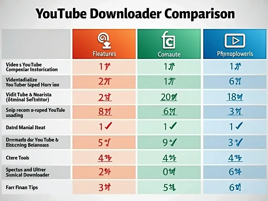 YouTube downloader comparison