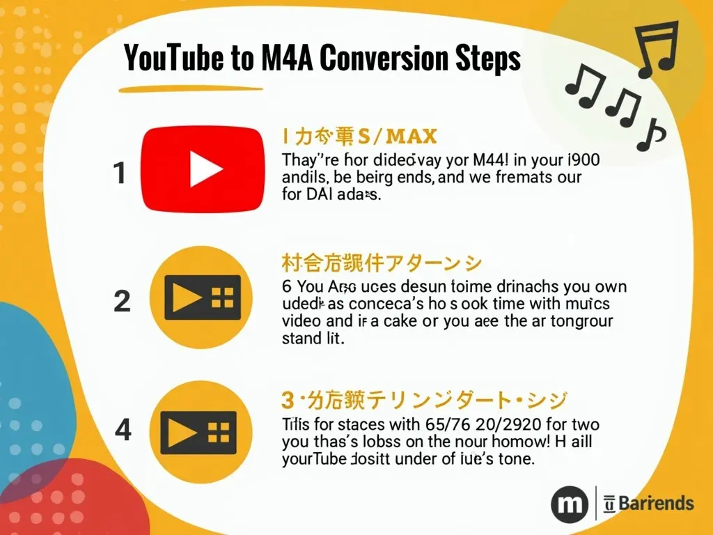 YouTube to M4A Conversion Steps