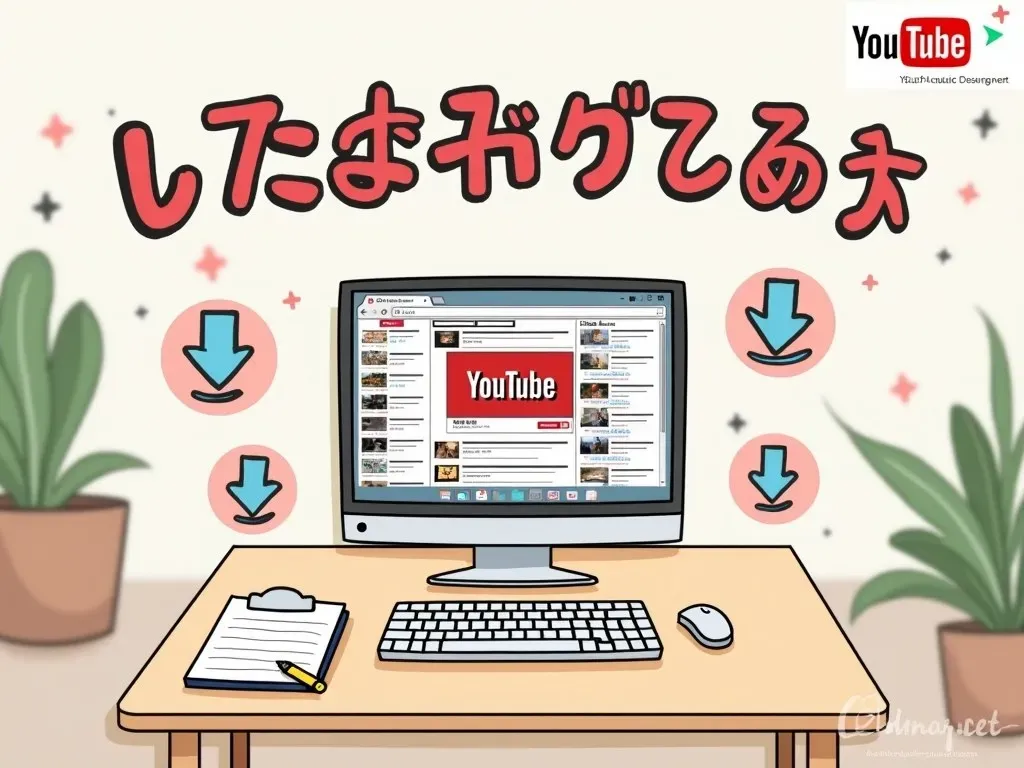 YouTube動画のダウンロード方法